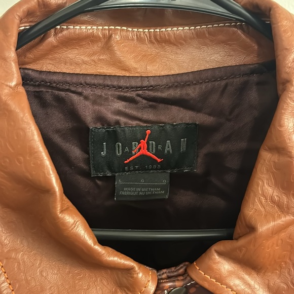 JORDAN LEATHER JACKET - Picture 5 of 6